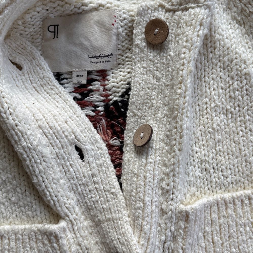 Anthropologie Pilcro Western Horse Graphic Cardigan Sweater - Picture 7 of 9